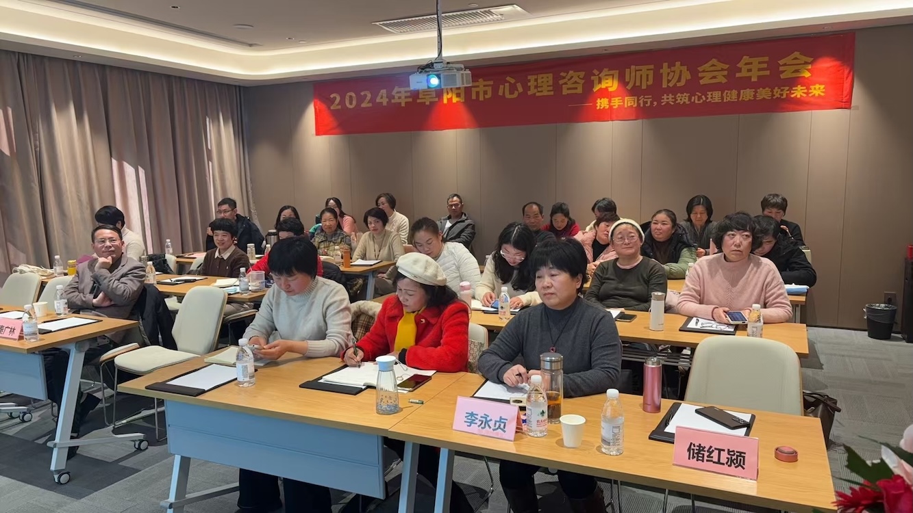 2024阜阳心理咨询师协会年会成功举办